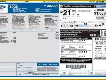 Used 2014 Ford Edge Sport w/ Driver Entry Package