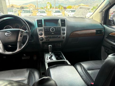 Used 2014 Nissan Armada Platinum w/ 2nd Row Captain Seat Package image 12
