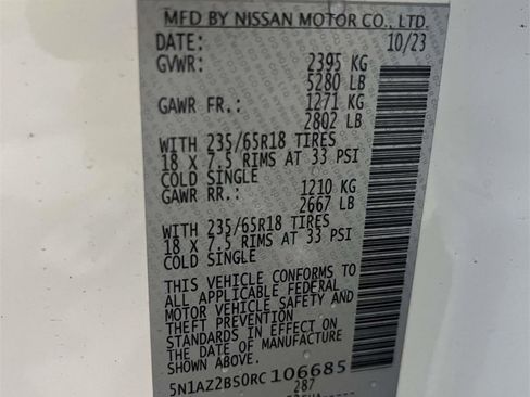 Used 2024 Nissan Murano SV image 27