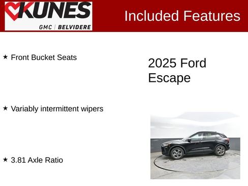 Used 2025 Ford Escape ST-Line AWD/4WD image 3