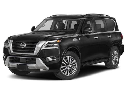 Used 2023 Nissan Armada SL w/ Midnight Edition Package RWD image 1