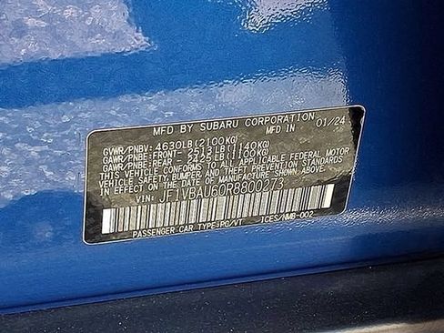 Used 2024 Subaru WRX GT AWD/4WD image 30