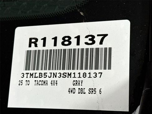 Certified 2025 Toyota Tacoma SR5 image 43