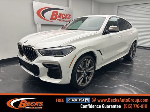 Used 2022 BMW X6 M50i w/ Executive Package image 1