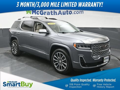 Used 2020 GMC Acadia Denali w/ Denali Ultimate Package AWD/4WD image 1
