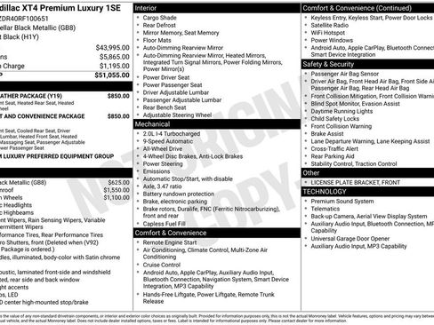 Used 2024 Cadillac XT4 Premium Luxury image 4