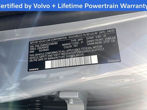 Certified 2025 Volvo V60 B5 Cross Country Plus image 45