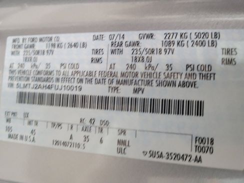 Used 2015 Lincoln MKC AWD w/ Equipment Group 102A Reserve image 33