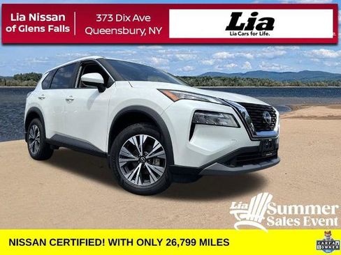 Certified 2023 Nissan Rogue SV w/ SV Premium B Package AWD/4WD image 1