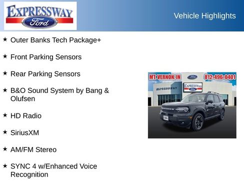 Used 2025 Ford Bronco Sport Outer Banks w/ Outer Banks Tech Package+ image 2