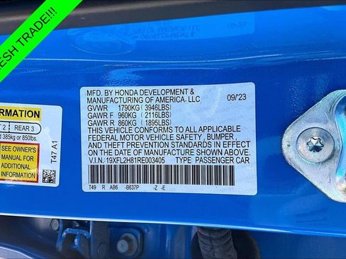 Certified 2024 Honda Civic Sport image 18