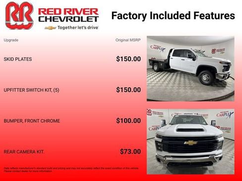 New 2025 Chevrolet Silverado 3500 W/T w/ WT Convenience Package AWD/4WD image 15