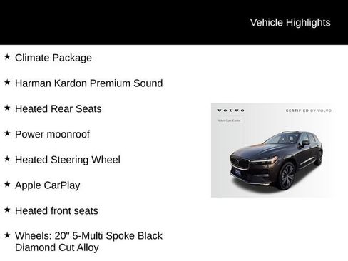Certified 2023 Volvo XC60 B5 Plus w/ Climate Package image 5