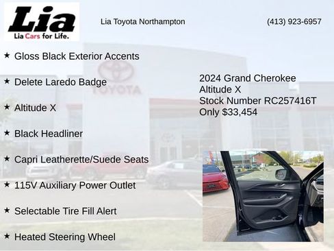 Used 2024 Jeep Grand Cherokee Altitude AWD/4WD image 28
