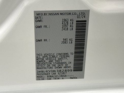 Used 2024 Nissan Altima 2.5 SR image 20