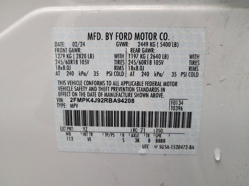 Used 2024 Ford Edge SEL image 33