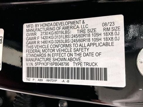 Used 2023 Honda Ridgeline Sport image 44