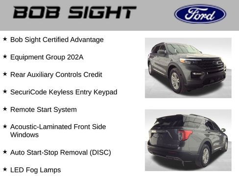 Used 2023 Ford Explorer XLT w/ Equipment Group 202A image 2