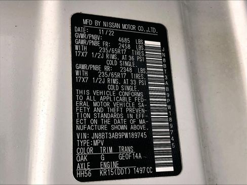 Used 2023 Nissan Rogue S image 35