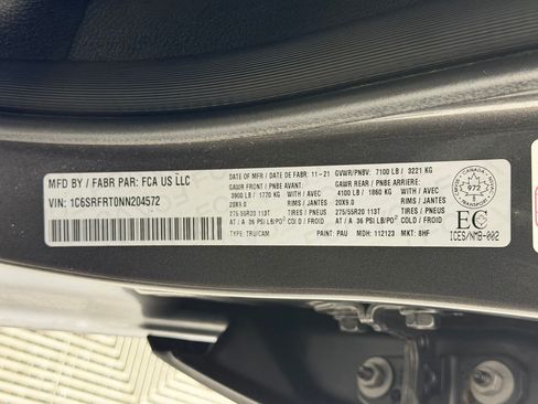 Used 2022 RAM 1500 Laramie AWD/4WD image 26