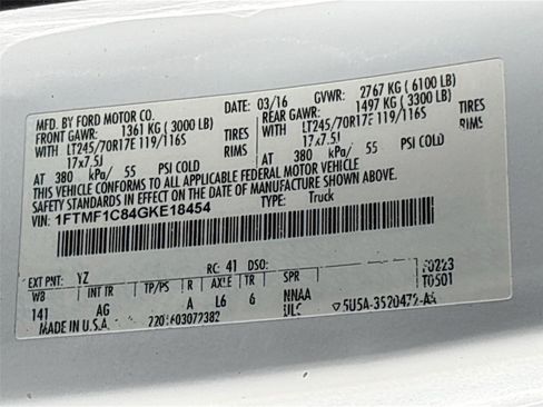 Used 2016 Ford F150 XL w/ XL Power Equipment Group image 29