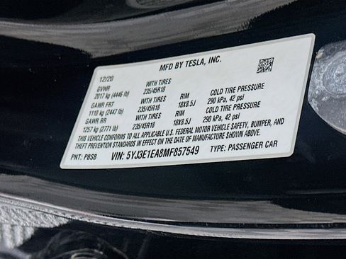 Used 2021 Tesla Model 3 Standard Range Plus RWD image 12
