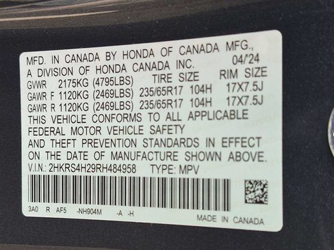 Certified 2024 Honda CR-V LX image 32