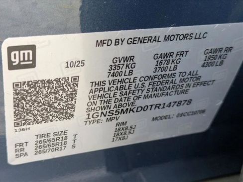 New 2026 Chevrolet Tahoe LS image 16