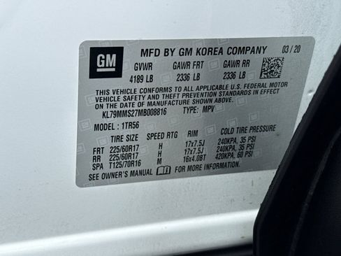 Used 2021 Chevrolet TrailBlazer LS FWD image 39