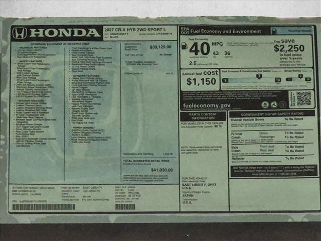 New 2027 Honda CR-V Sport-L image 17