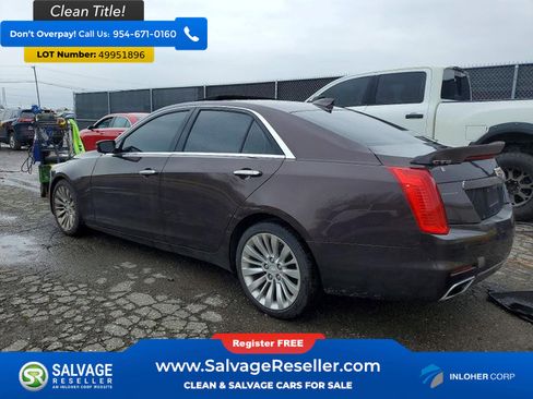 Used 2016 Cadillac CTS Luxury AWD/4WD image 3