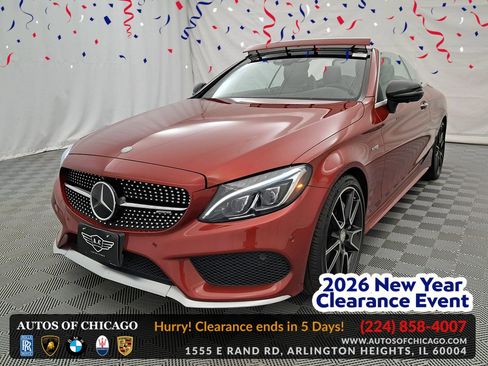 Used 2017 Mercedes-Benz C 43 AMG 4MATIC Cabriolet w/ Parking Assist Package image 1