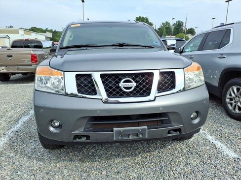 Used 2014 Nissan Armada Platinum w/ 2nd Row Captain Seat Package AWD/4WD image 7