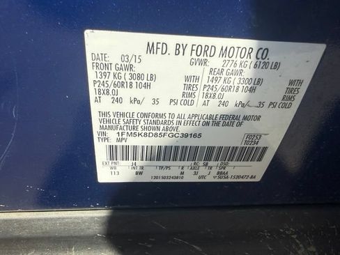 Used 2015 Ford Explorer XLT w/ Equipment Group 202B AWD/4WD image 19