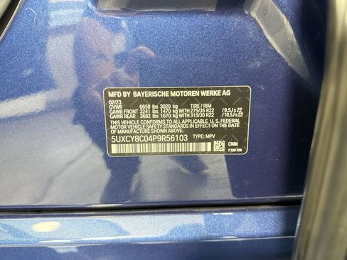 Used 2023 BMW X6 M50i w/ Executive Package AWD/4WD image 38