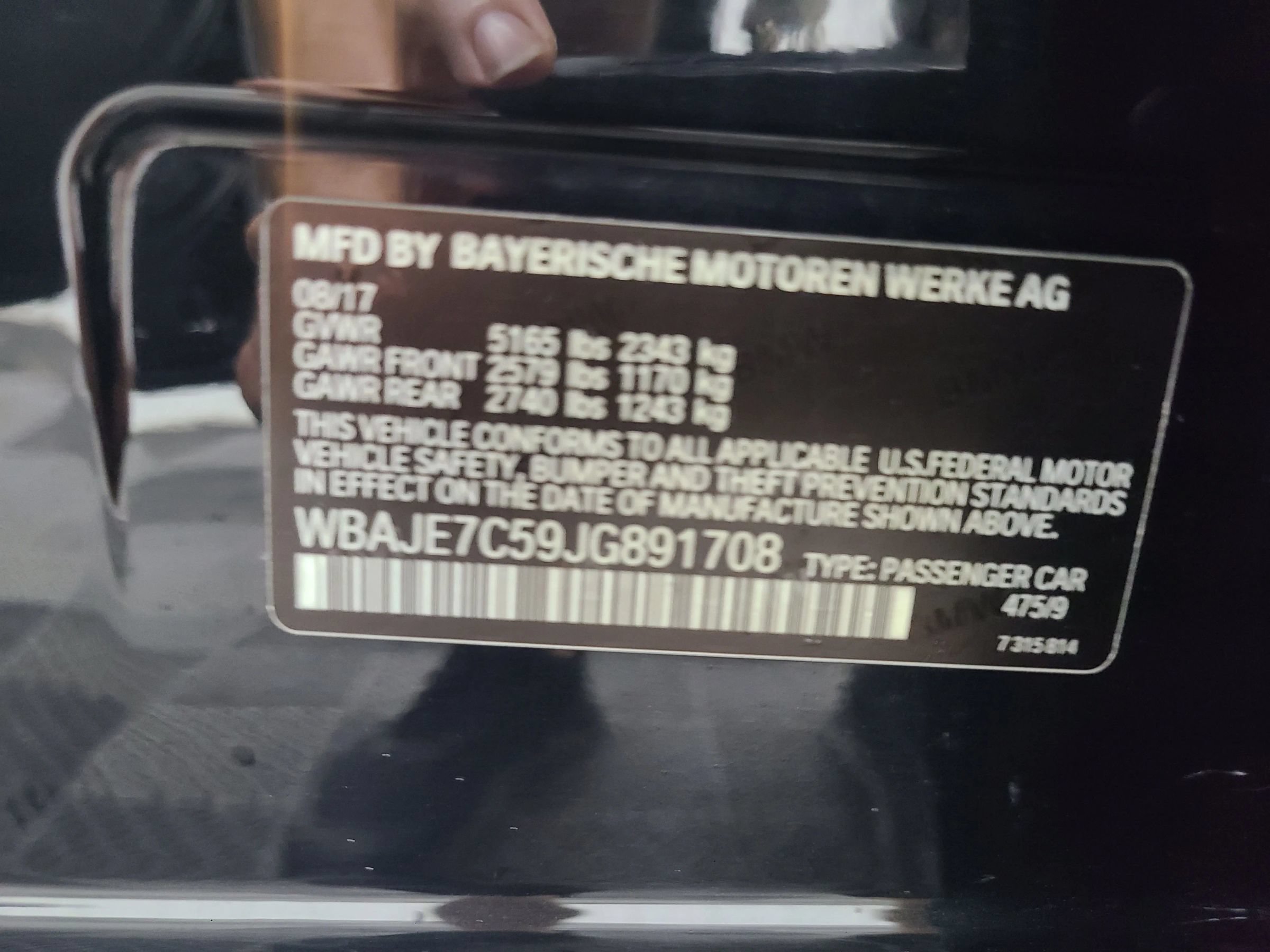 Used 2018 BMW 540i xDrive AWD/4WD image 3