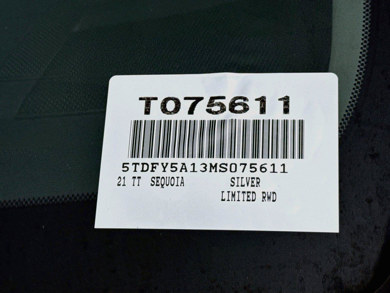 Used 2021 Toyota Sequoia Limited RWD image 50