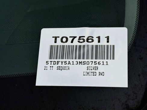 Used 2021 Toyota Sequoia Limited RWD image 50