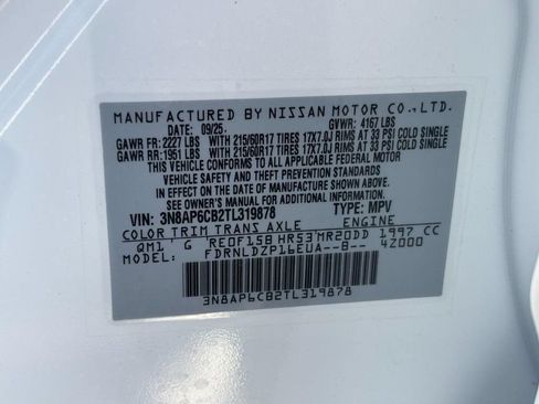 Used 2026 Nissan Kicks SV w/ Cold Weather Package AWD/4WD image 19