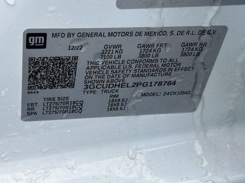 Used 2023 Chevrolet Silverado 1500 ZR2 w/ Technology Package AWD/4WD image 39