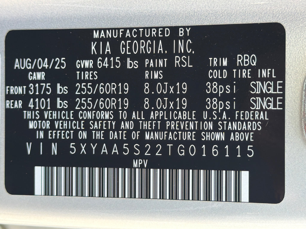 Used 2026 Kia EV9 Light RWD image 37
