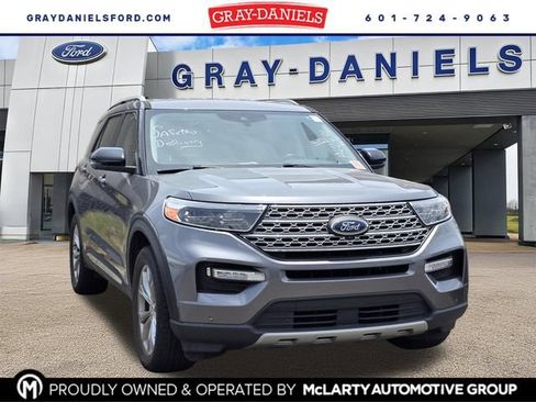 Used 2022 Ford Explorer Limited w/ Equipment Group 301A RWD image 1