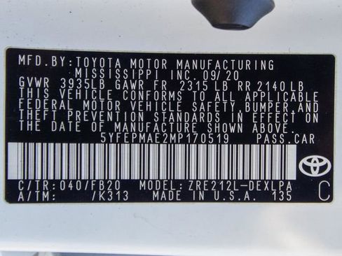 Used 2021 Toyota Corolla LE image 25