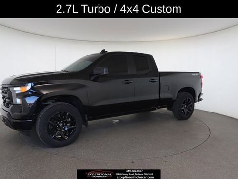 Used 2024 Chevrolet Silverado 1500 Custom w/ Turbomax Blackout Package image 4