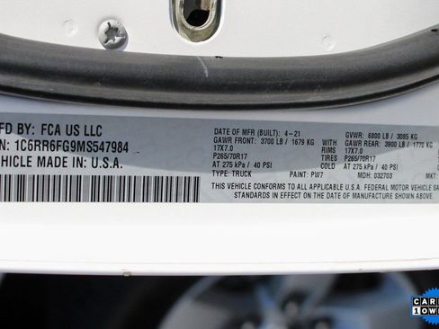 Used 2021 RAM 1500 Tradesman w/ Chrome Plus Package image 48