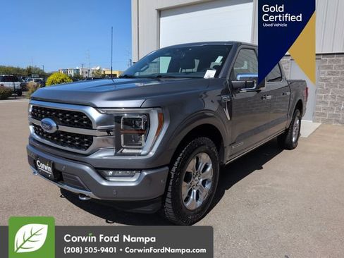Certified 2022 Ford F150 Platinum w/ FX4 Off-Road Package AWD/4WD image 9