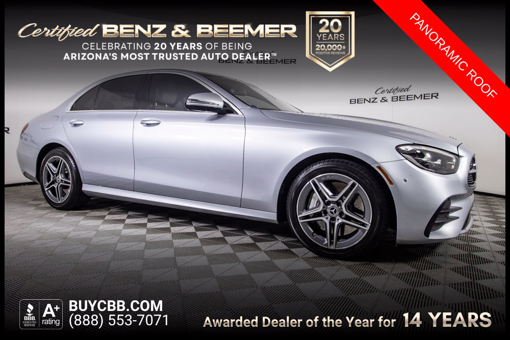 Used 2021 Mercedes-Benz E 450 4MATIC Sedan image 1
