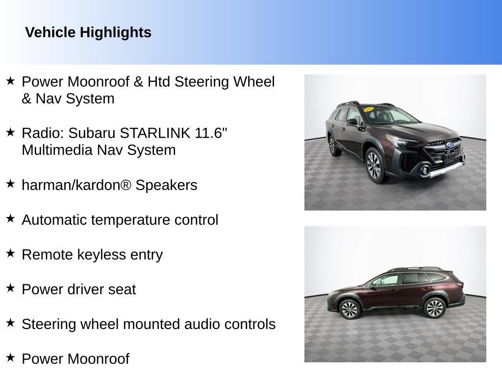 Used 2024 Subaru Outback Limited AWD/4WD image 2