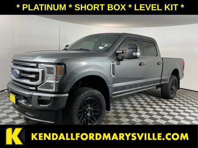 Used 2020 Ford F350 Platinum AWD/4WD image 1