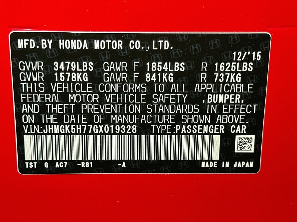 Used 2016 Honda Fit EX image 21